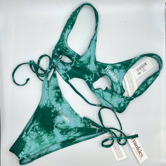 Frankie's Bikinis Other - Frankie’s Bikinis Briar top+ Logan bottom XS NWT